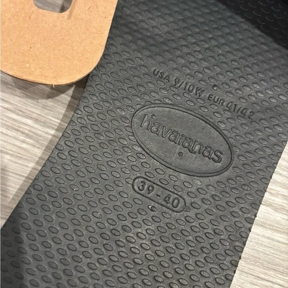 🩵 VINTAGE HAVAIANAS SLIDES 39/40